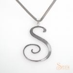 Sterling Silver "S" Pendant